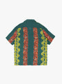 Camp Collar Kona Tree SS Shirt Emerald Green KAPITAL (back) at Couverture & The Garbstore