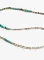 Pearl Beads Glasses Chain-Blue Bear-KAPITAL at Couverture & The Garbstore Close Up