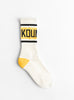 144 Yarns Kountry Socks-White-KAPITAL at Couverture & The Garbstore Main