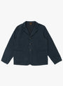 The Rip-Stop Hospital Jacket from Kapital comes in Navy at Couverture & The Garbstore
front 