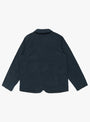 The Rip-Stop Hospital Jacket from Kapital comes in Navy at Couverture & The Garbstore back