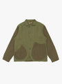 Gabardine Ringoman Coverall-Khaki-KAPITAL at Couverture & The Garbstore Front
