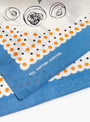 Fruit Shunga Colour Bandana-Blue-KAPITAL at Couverture & The Garbstore Corner