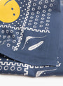 Mirrored Fuji Selvedge Bandana-Navy-KAPITAL at Couverture & The Garbstore Corner