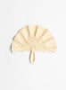 The Toquilla Frilly Hand Fan from CORO CORA at Couverture & The Garbstore
front