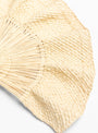 The Toquilla Frilly Hand Fan from CORO CORA at Couverture & The Garbstore
detail