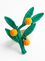 The Orange Branch Napkin Ring from Coro Cora at Couverture and The Garbstore 
detail
