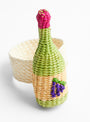 The Wine Napkin Ring from Coro Cora at Couverture and The Garbstore 
detail