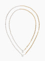 Subtle Link Chain Medium Silver GOTTLOB (Front Size Comparison) at Couverture & The Garbstore
