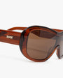 The Nina Sunglasses from DMY Studios come in Transparent Rust at Couverture & The Garbstore
detail