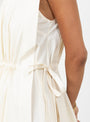 The Papery Layered Dress from 7115 by Szeki comes in Rice White at Couverture & The Garbstore
detail