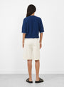 The Summer Shorts from 7115 by Szeki come in Rice White at Couverture & The Garbstore
back