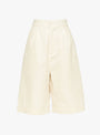 The Summer Shorts from 7115 by Szeki come in Rice White at Couverture & The Garbstore
front
