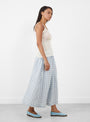 The Stella Basic Tank in Pearl from Malu at Couverture and The Garbstore
model side