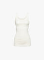 The Stella Basic Tank in Pearl from Malu at Couverture and The Garbstore
ghost