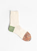The Slab & Twister Switching Socks Natural from Mauna Kea at Couverture and The Garbstore
front