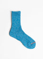 The Rib Organic Cotton Socks Blue from Mauna Kea at Couverture and The Garbstore
front