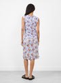 Slip Skirt with Side Bows Purple and Orange from Meryll Rogge at Couverture & The Garbstore
model back
