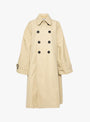 Kimono Raincoat Sand from Meryll Rogge at Couverture & The Garbstore
front 