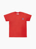 The American Waste T-Shirt from TDR comes in Red at Couverture & The Garbstore
front 