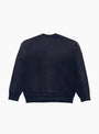 The American Waste Sweatshirt from TDR comes in Navy at Couverture & The Garbstore
back