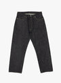 The Washed Wide Denim Pants from A.PRESSE come in One Wash at Couverture & The Garbstore
front 