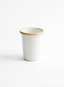 Conic Tumbler n8 Ivory/Beige from Elifle at Couverture & The Garbstore 
front 