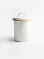 Large Jar Ivory/Beige from Elifle at Couverture & The Garbstore front 