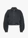 The Spencer Jacket from YMC comes in Charcoal at Couverture & The Garbstore
front