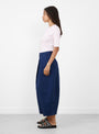 The Deadbeat Trouser from YMC comes in Blue at Couverture & The Garbstore
model side