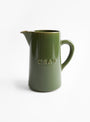 The Martin Pitcher from Marumitsu Poterie comes in Green at Couverture & The Garbstore
front