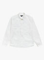 Standard LS Shirt White-White-Stussy (front) at Couverture & The Garbstore