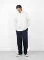 Standard LS Shirt White-White-Stussy model front at Couverture & The Garbstore