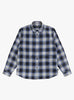 Beach Ombre Plaid Shirt Black-Black-Stussy (front) at Couverture & The Garbstore