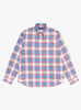 Beach Ombre Plaid Shirt Blue-Blue-Stussy (front) at Couverture & The Garbstore