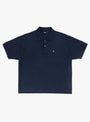 Classic Pique Polo-Navy-Stussy (front) at Couverture & The Garbstore
