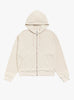 Lightweight Thermal Hoodie-Bone-Stussy (front) at Couverture & The Garbstore