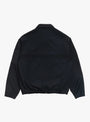 Mechanic Jacket Black-Black-Stussy (back) at Couverture & The Garbstore