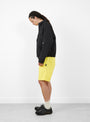 Mechanic Jacket Black-Black-Stussy model side at Couverture & The Garbstore