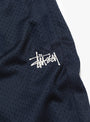 Mesh Track Pant-Navy-Stussy (detail) at Couverture & The Garbstore