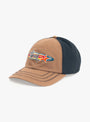 LP Oval Star Cap Brown-Brown-Stussy (side) at Couverture & The Garbstore