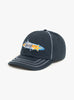 LP Oval Star Cap Black-Black-Stussy (side) at Couverture & The Garbstore