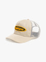 MD Tough Gear Trucker Cap-Khaki-Stussy (side) at Couverture & The Garbstore