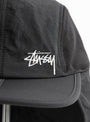 Foldable Shade Hat-Black-Stussy (detail) at Couverture & The Garbstore
