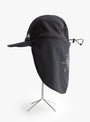 Foldable Shade Hat-Black-Stussy (side) at Couverture & The Garbstore