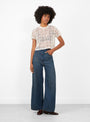 Dero Jean Muddy Indigo-Muddy Indigo-RC(model front) at Couverture & The Garbstore [pos:1.jpg]