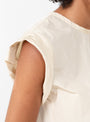 Lynx Top Cream-Cream-RC(model detail) at Couverture & The Garbstore [pos:4.jpg]