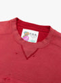 American Waste Sweatshirt Red from TDR at Couverture & The Garbstore
neckline 