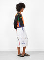 Futebol V-Neck Jersey Multi S2-Multi-Renata Brenha(model side) at Couverture & The Garbstore [pos:2.jpg]