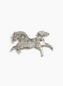 Giddy Up Pin Silver Silver CAWLEY (Front) at Couverture & The Garbstore